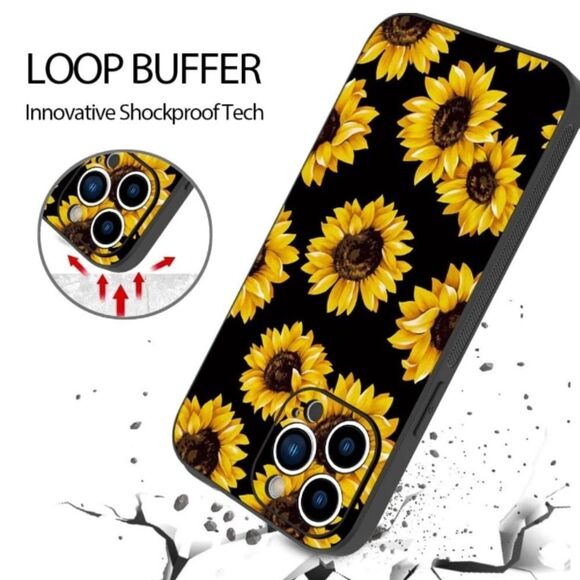 Sunflower iPhone 14 Pro Max Phone Case - Picture 4 of 4